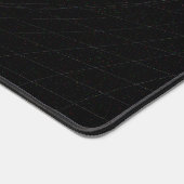 Galaxy Glow Benutzerdefiniertes Logo QR Code Elega Schreibtischunterlage (Ecke)