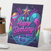 Galaxy Glow Sockelschild (In Situ)