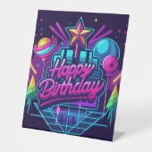 Galaxy Glow Sockelschild (Vorderseite)