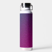 Galaxy Gradient Water Flasche - Rauscheffekt (Rückseite)