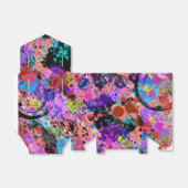 Galaxy Graffiti Geschenkschachtel (Ungefaltet)