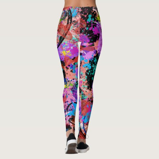Galaxy Graffiti Leggings (Rückseite)