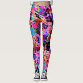Galaxy Graffiti Leggings (Vorderseite)