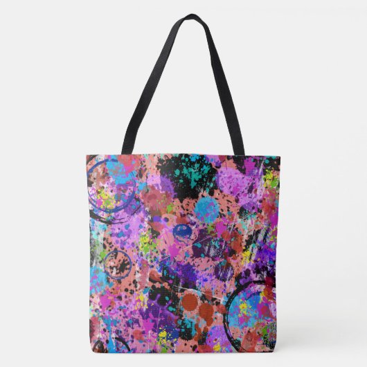 Galaxy Graffiti Tasche (Vorderseite)
