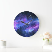 Galaxy Große Wanduhr (Zuhause)