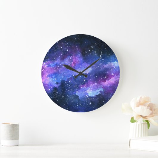 Galaxy Große Wanduhr (Zuhause)