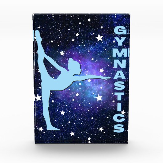 Galaxy Gymnastik Fotoblock (Vorderseite)