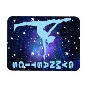 Galaxy Gymnastik Magnet (Horizontal)