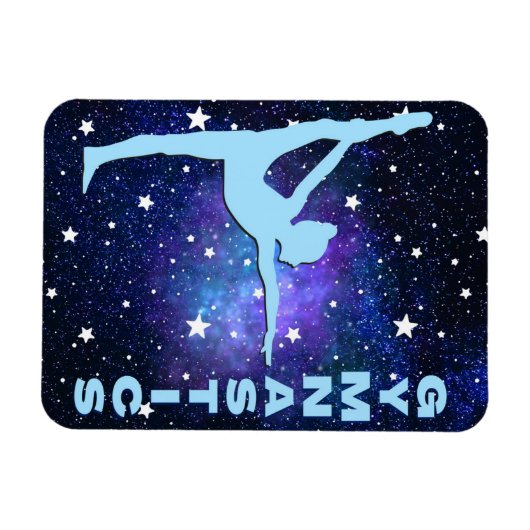 Galaxy Gymnastik Magnet (Horizontal)