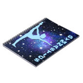 Galaxy Gymnastik Notizblock (Linke Seite)
