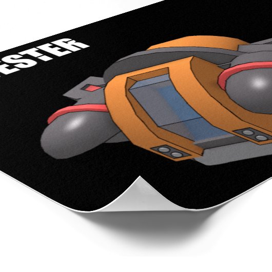 Galaxy Harvester Poster (Ecke)