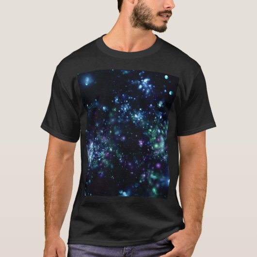 Galaxy Hintergrund T-Shirt (Vorderseite)
