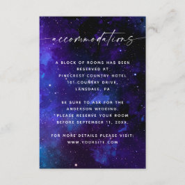 Galaxy-Hochzeitsunterkünfte | Hotelinformationen Begleitkarte