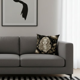 Galaxy Home Dekor Jungfrau Sternzeichen Himmelskör Kissen