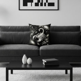 Galaxy Home Dekor Skorpion Sternzeichen Himmelskör Kissen