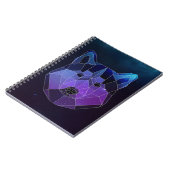 Galaxy Husky Leinwand Notizblock (Linke Seite)