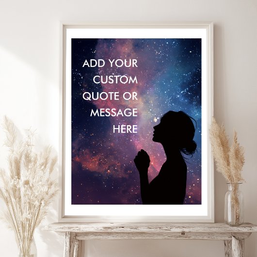 Galaxy Inspirational-Create Your Own Motivational  Poster