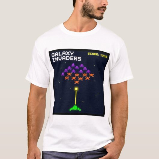 Galaxy Invaders T-Shirt (Vorderseite)