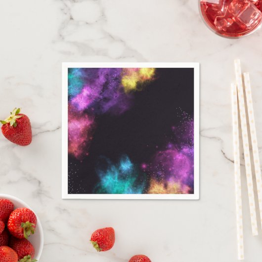 Galaxy Jump Paper Napkins Serviette (Beispiel)