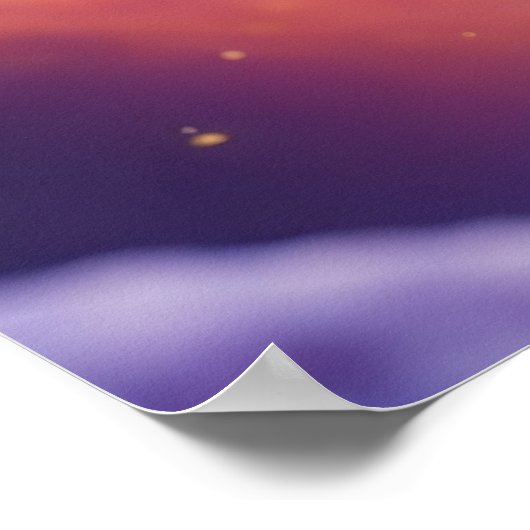 Galaxy Katze Digitaler Ai generated Poster (Ecke)