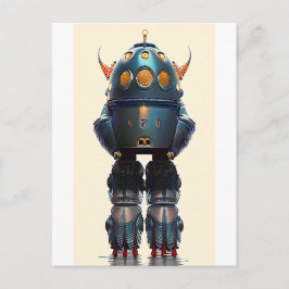 Galaxy King Robot B-21 Wombott Postkarte
