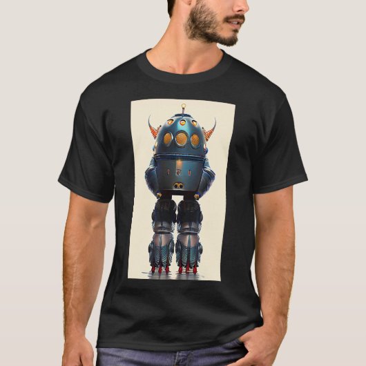 Galaxy King Robot B-21 Wombott T-Shirt (Vorderseite)