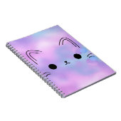 Galaxy Kitty Notebook Notizblock (Rechte Seite)