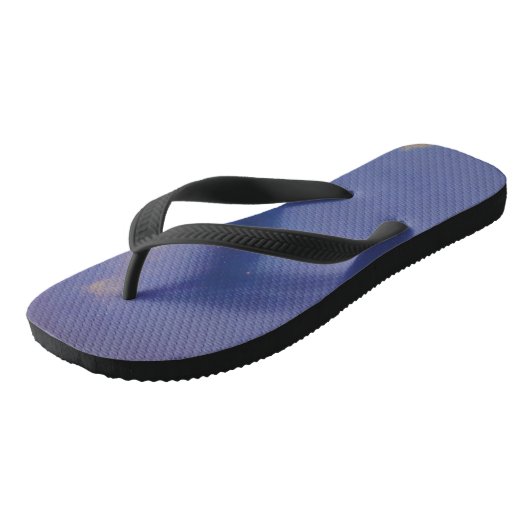 Galaxy-Konstellation Flip Flops Badesandalen (Schrägansicht)