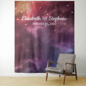 Galaxy-Konstellationen für Hochzeitskabinen im Fot Wandteppich (Beispiel)