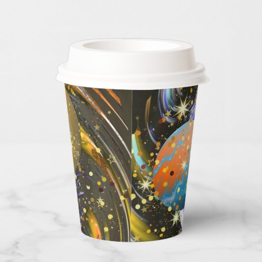 Galaxy Kovarellah Pappbecher (Rechts)