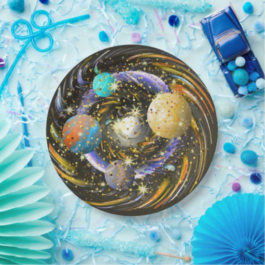 Galaxy Kovarellah Pappteller (Party)