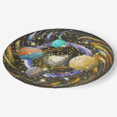 Galaxy Kovarellah Pappteller (Schrägansicht)