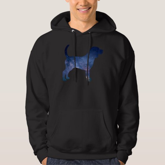 Galaxy Labrador Hoodie (Vorderseite)