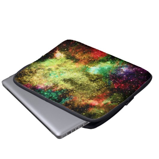 Galaxy laptop sleeve (Vorne Knopf)