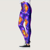 Galaxy leggings aquarel maan/zon (Links)