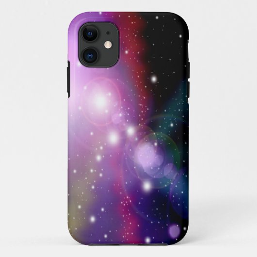 Galaxy Light Art Design Abstrakt Case-Mate iPhone Hülle (Rückseite)