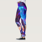 Galaxy Lion Blue Leggings (Links)