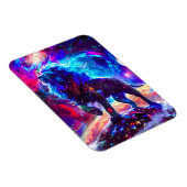 Galaxy Lion Blue Magnet (Rechte Seite)