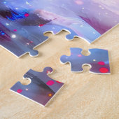 Galaxy Lion Blue Puzzle (Seite)