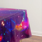 Galaxy Lion Blue Tischdecke (Beispiel)