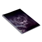 Galaxy Lion Face Art Wallpaper Notizblock (Rechte Seite)