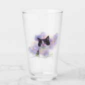 Galaxy Lovely Cat Glass Glas (Vorderseite)