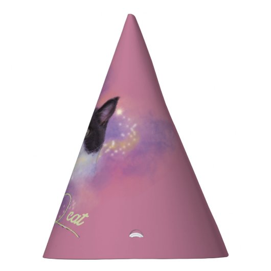 Galaxy Lovely Cat Partyhütchen (Rechts)