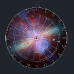 Galaxy M82 Hubble-NASA Dartscheibe<br><div class="desc">Dieses rote, türkisfarbene, lila und blaue Bild der Galaxie M82 - auch NGC 3034 genannt - ist ein farbenprächtiges Komposit, das aus Daten des Hubble-Weltraumteleskops, des Chandra X-Ray Observatory und des Spitzer-Weltraumteleskops erstellt wurde. Image Credit: NASA, ESA, CXC und JPL-Caltech Sie können das Design weiter personalisieren, wenn Sie es bevorzugen,...</div>
