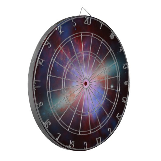 Galaxy M82 Hubble-NASA Dartscheibe (Vorderseite Links)