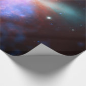 Galaxy M82 Hubble-NASA Geschenkpapier (Ecke)