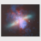 Galaxy M82 Hubble-NASA Geschenkpapier (Flach)