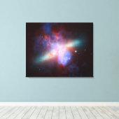 Galaxy M82 Hubble NASA Leinwanddruck (Insitu (Holzboden))
