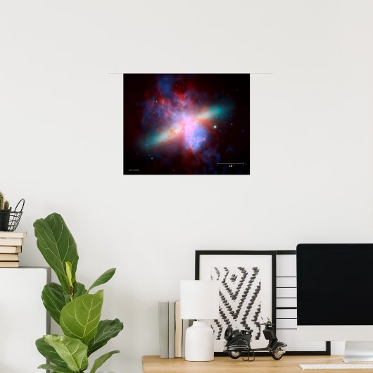 Galaxy M82 Poster (Heimbüro)
