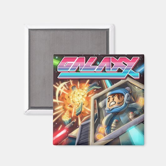 Galaxy Magnet (Vorderseite/Rückseite)